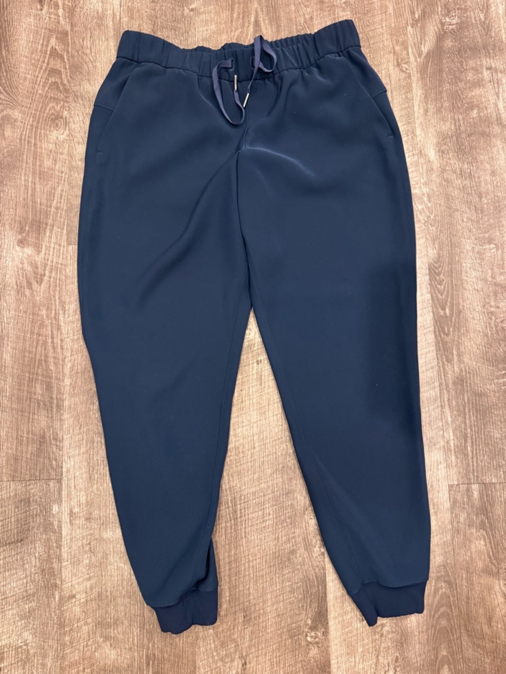 lululemon athletica Navy Joggers with Reflective Logo